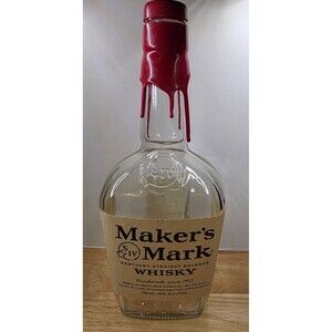 Maker’s Mark Whisky Empty 750 ml Bottle
